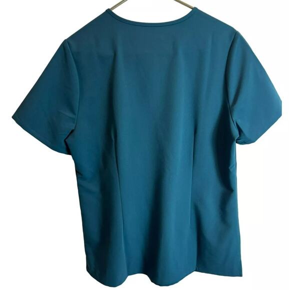 Figs Men’s Chisec 3 Pocket Top XXL Teal #TM3000 Scrubs Limited A1 - Picture 4 of 10